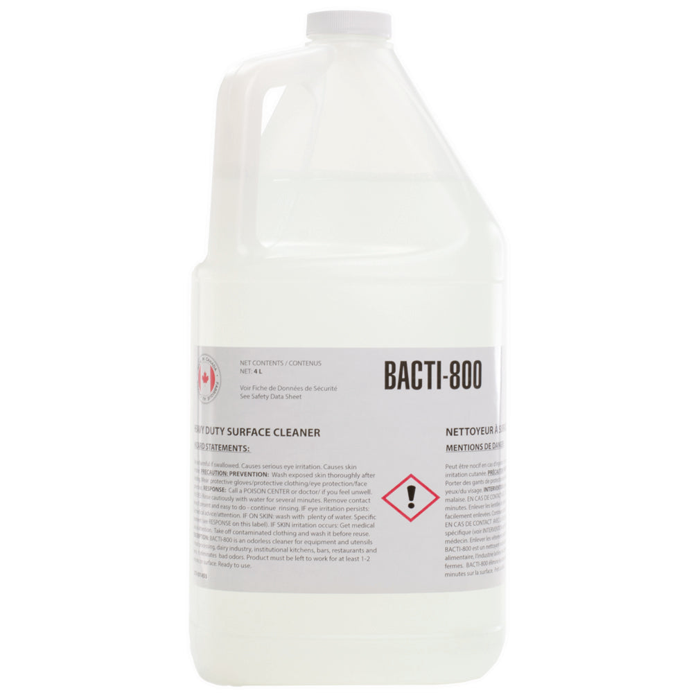 Bacti-800 – Heavy Duty Surface Cleaner – 4L