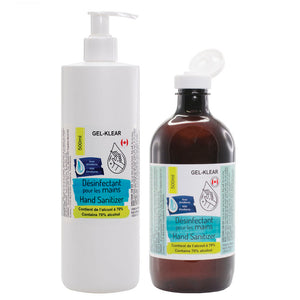  Désinfectant pour les mains, 2 x 500ml  - LOT 001379